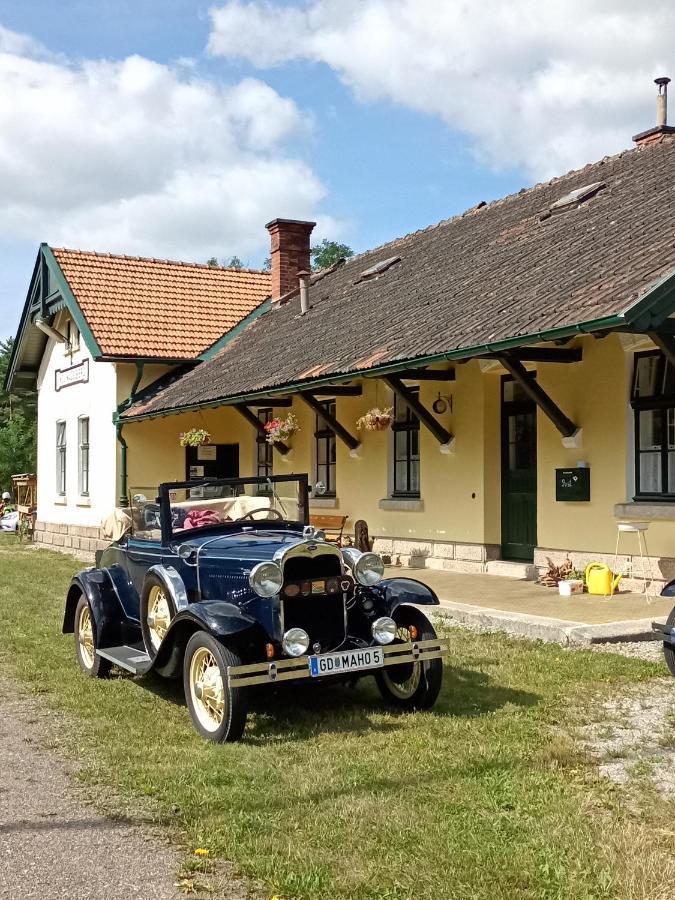 Ferienwohnung Nostalgie Bahnhof Gmund  Exterior foto