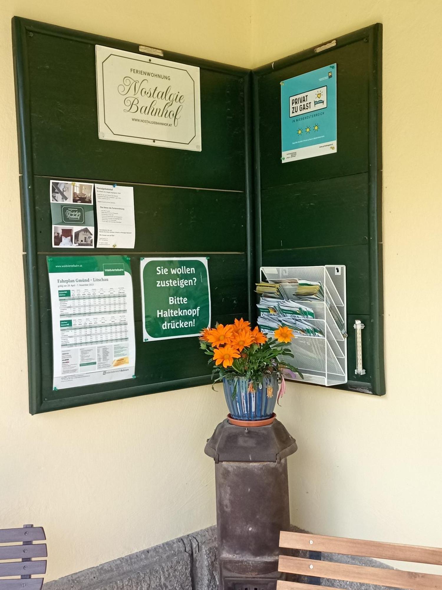 Ferienwohnung Nostalgie Bahnhof Gmund  Exterior foto